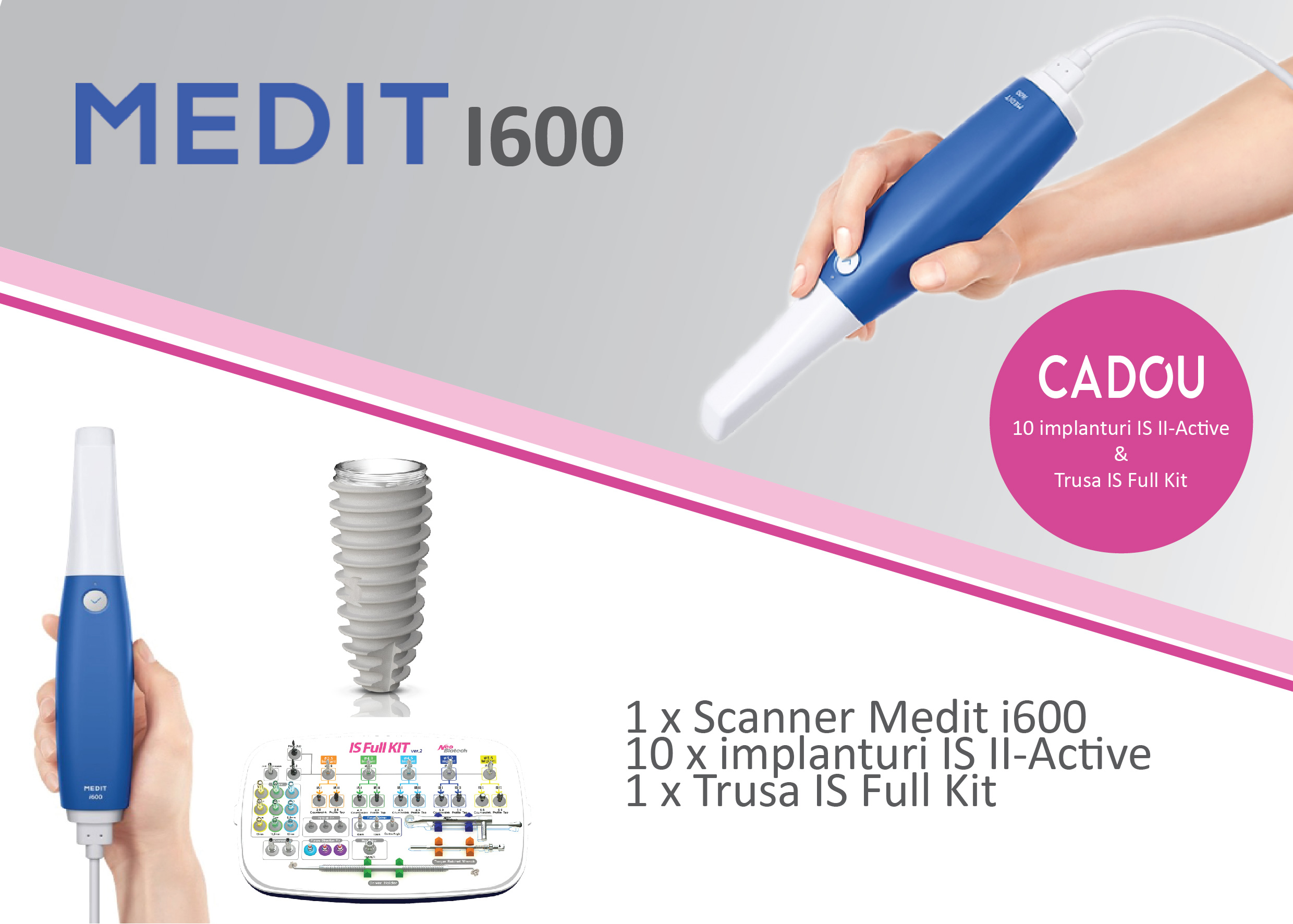 Scanner intraoral MEDIT i600 Scanner intraoral MEDIT i600